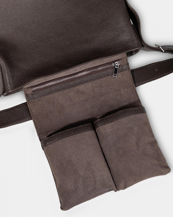 DONNA LEATHER, BROWN