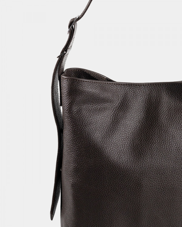 DONNA LEATHER, BROWN