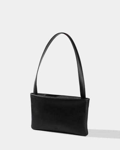 "SKINNY" LEATHER, BLACK