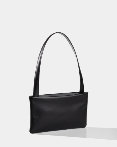 "SKINNY" LEATHER, BLACK