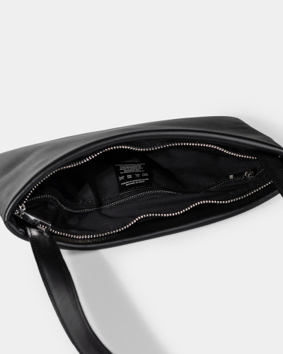 "SKINNY" LEATHER, BLACK
