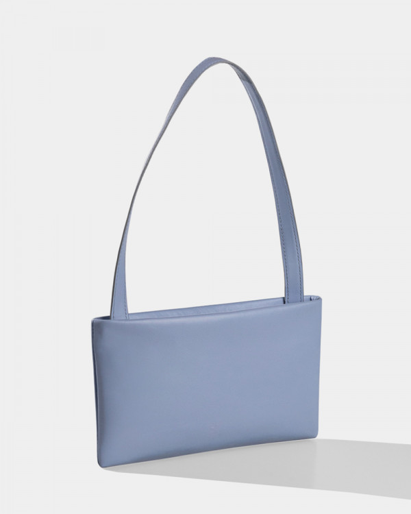 SKINNY LEATHER, BLUE