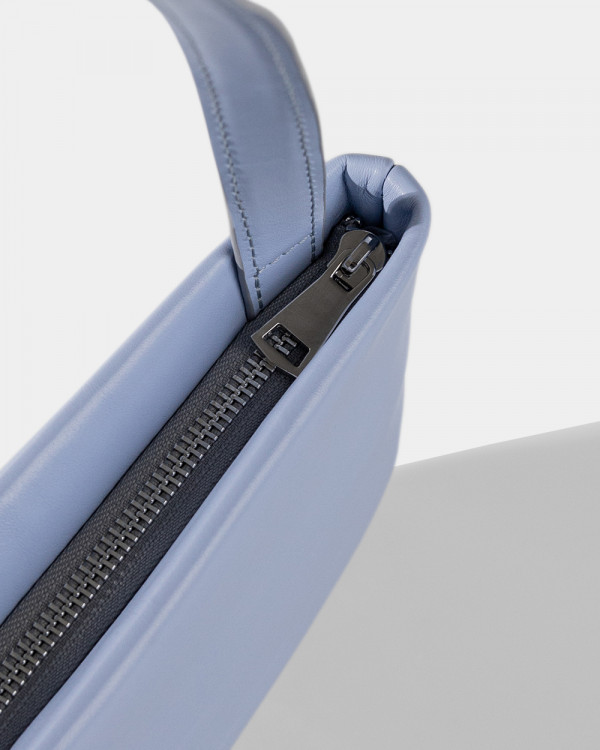 SKINNY LEATHER, BLUE
