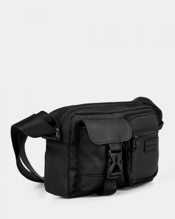 SMART TEC POLYESTER, BLACK