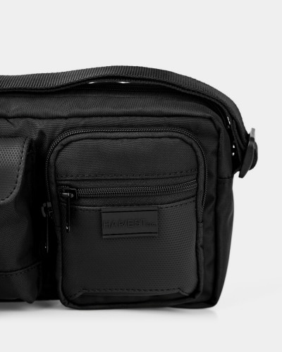 "SMART TEC" POLYESTER, BLACK