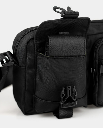 "SMART TEC" POLYESTER, BLACK