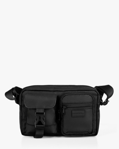 "SMART TEC" POLYESTER, BLACK