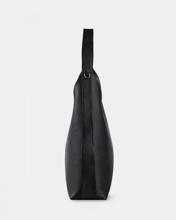 MIA LEATHER, BLACK