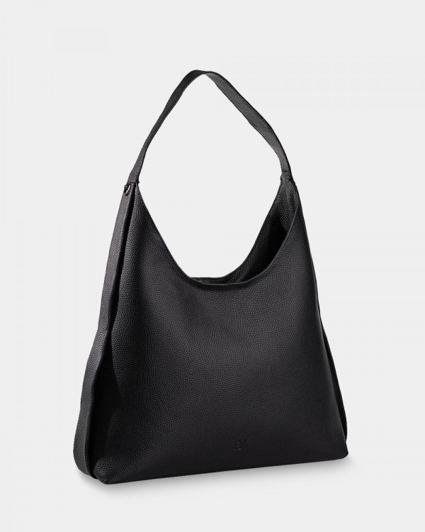 MIA LEATHER, BLACK