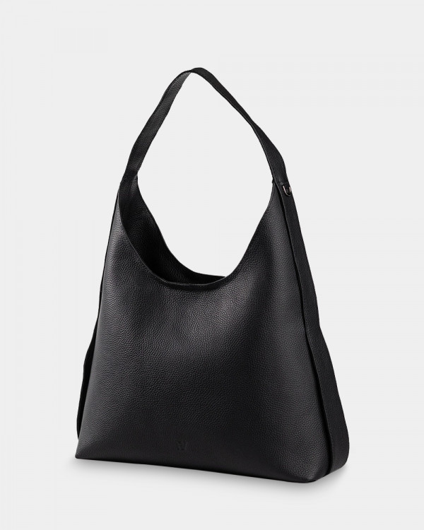 MIA LEATHER, BLACK