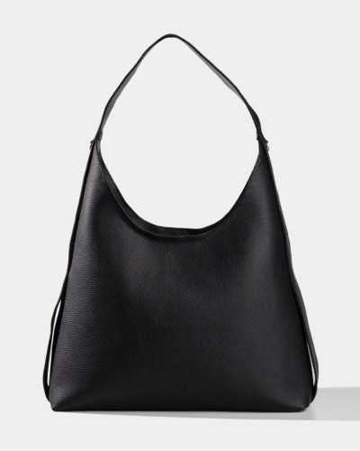 "MIA" LEATHER, BLACK