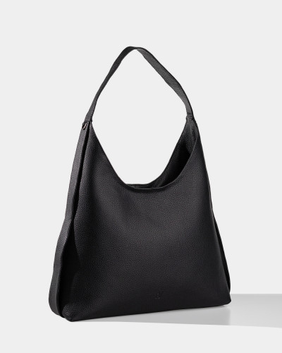 "MIA" LEATHER, BLACK