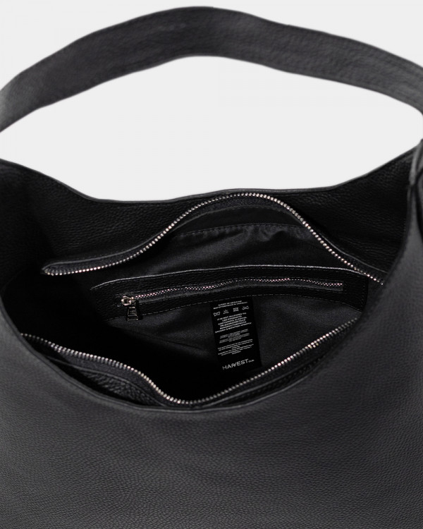 MIA LEATHER, BLACK