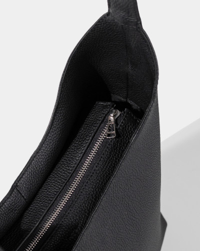 "MIA" LEATHER, BLACK