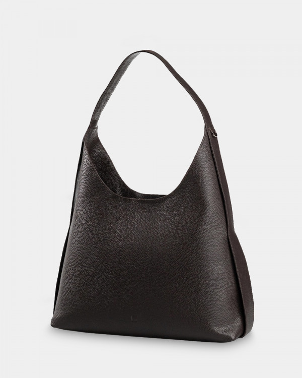 MIA LEATHER, BROWN