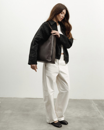"MIA" LEATHER, BROWN