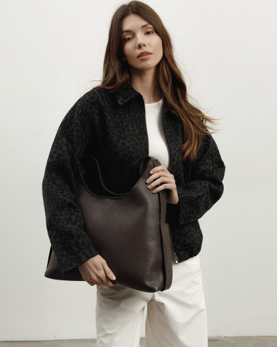 "MIA" LEATHER, BROWN