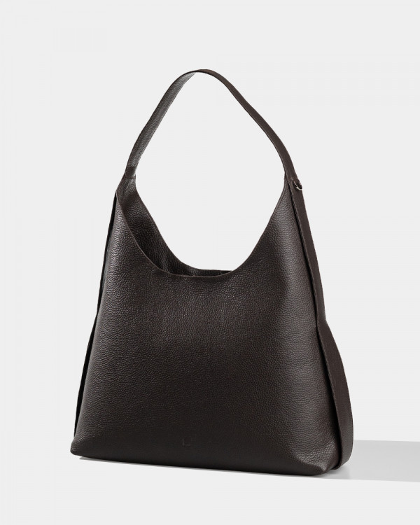 MIA LEATHER, BROWN