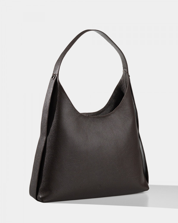 MIA LEATHER, BROWN
