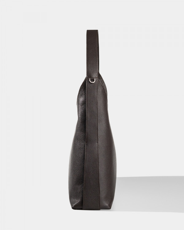 MIA LEATHER, BROWN