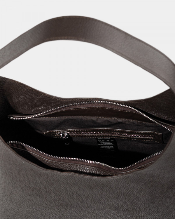 MIA LEATHER, BROWN