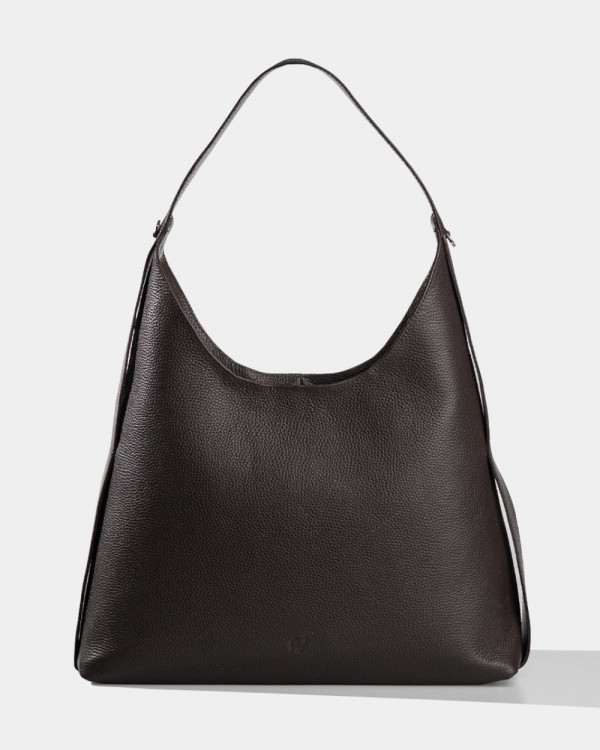 MIA LEATHER, BROWN