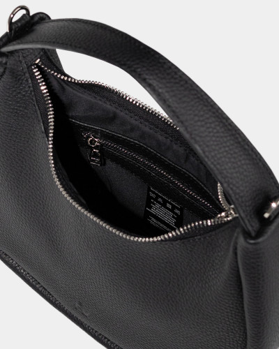 "LORI" LEATHER, BLACK