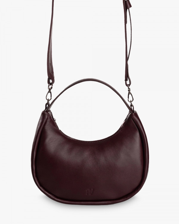 LORI LEATHER, BURGUNDY