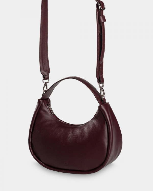 LORI LEATHER, BURGUNDY
