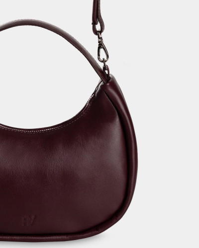 "LORI" LEATHER, BURGUNDY