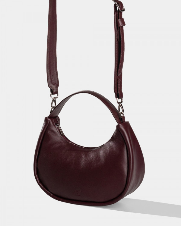 LORI LEATHER, BURGUNDY