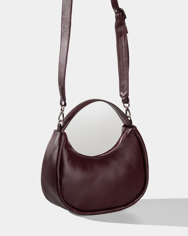 LORI LEATHER, BURGUNDY