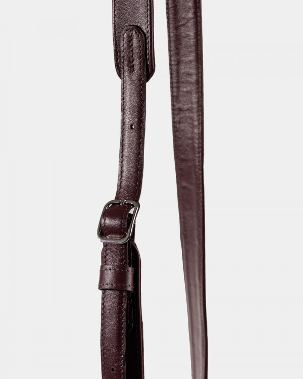 LORI LEATHER, BURGUNDY