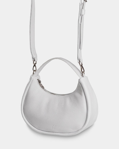 "LORI" LEATHER, WHITE