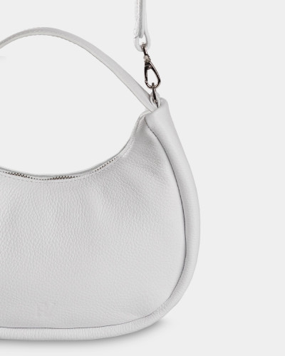 "LORI" LEATHER, WHITE
