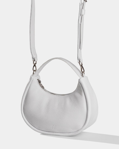 "LORI" LEATHER, WHITE