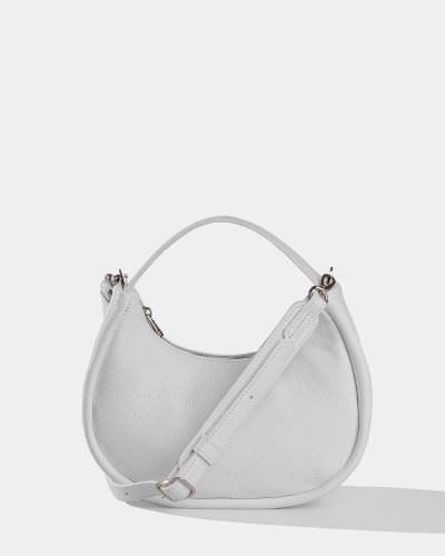 "LORI" LEATHER, WHITE