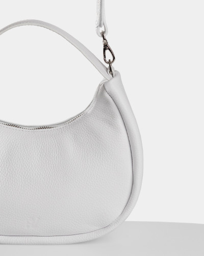 "LORI" LEATHER, WHITE