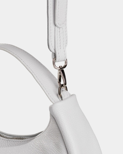 "LORI" LEATHER, WHITE