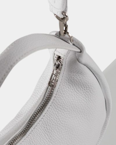 "LORI" LEATHER, WHITE