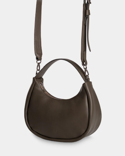 "LORI" LEATHER, WALNUT