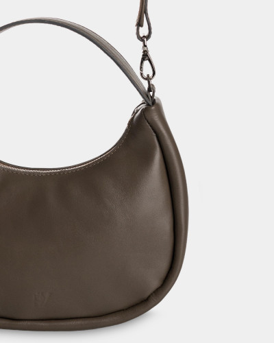 "LORI" LEATHER, WALNUT