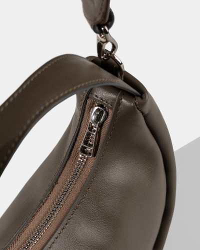 "LORI" LEATHER, WALNUT