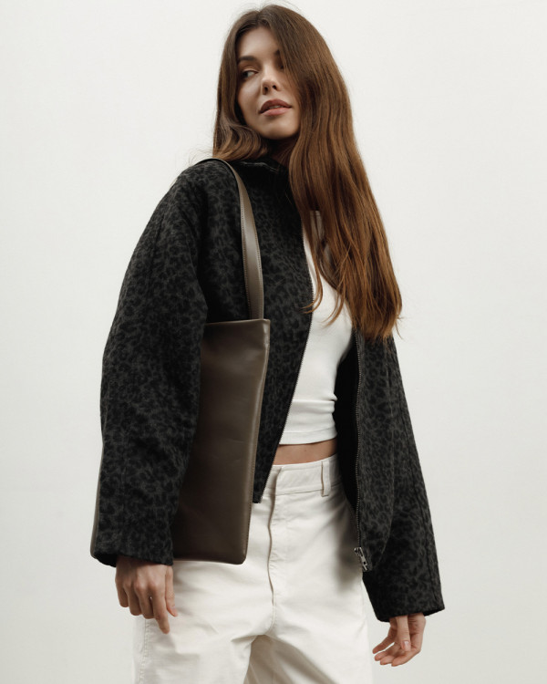 THEA LEATHER, WALNUT