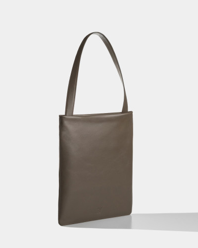 "THEA" LEATHER, WALNUT