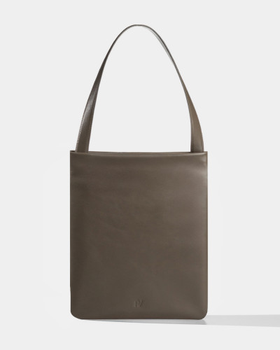 "THEA" LEATHER, WALNUT