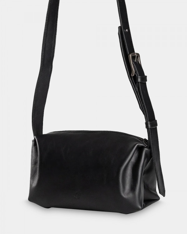 ROBIN LEATHER, BLACK