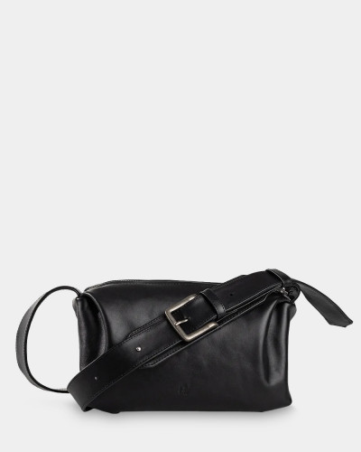"ROBIN" LEATHER, BLACK
