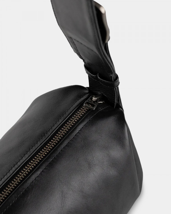 ROBIN LEATHER, BLACK