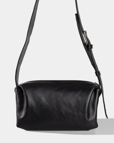 "ROBIN" LEATHER, BLACK